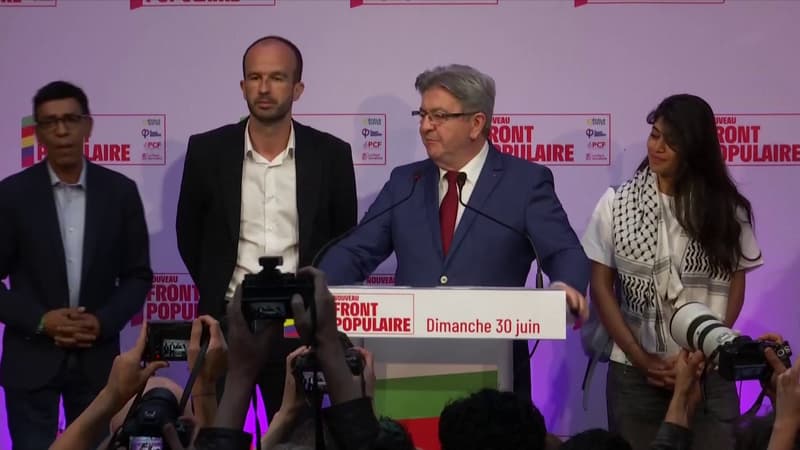 Élections législatives 2024: Mélenchon annonce que les candidats LFI arrivés troisièmes se retireront là où le RN est en tête