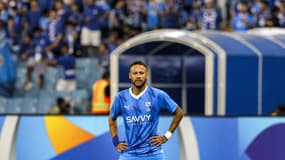 Neymar avec Al-Hilal le 18 septembre 2023