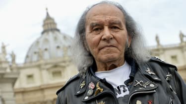 Le père Guy Gilbert au Vatican en 2015