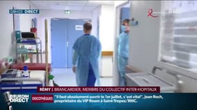6 milliards d’euros aider le secteur de la santé: un montant insuffisant selon Rémi, brancardier