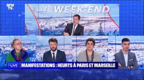 Manifestations : heurts à Paris et Marseille - 25/12