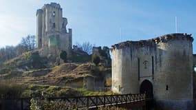 Un château du XIIe siècle à Lavardin dans le Loir-et-Cher