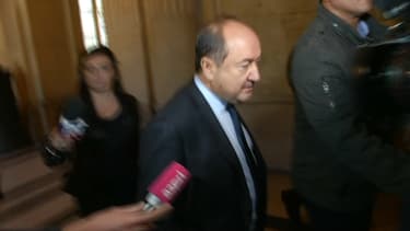Bernard Squarcini au palais de justice de Paris.