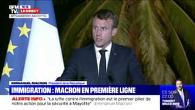 Immigration à Mayotte: "les interpellations en mer ont augmenté de 50% depuis le début de l'année" (Emmanuel Macron)