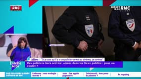 Des policiers en civil armés dans les lieux publics : "moi, j'ai peur"