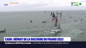 Caen: départ de la solitaire du Figaro 2023
