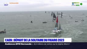 Caen: départ de la solitaire du Figaro 2023