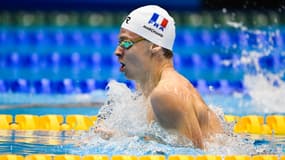 Léon Marchand le 27 juillet 2023 à Fukuoka