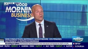 Bruno Bouygues (PDG de Gys): semi-conducteurs: "Je ne reçois que 20 à 25% de ce que je commande donc je tape dans mes stocks tampons"