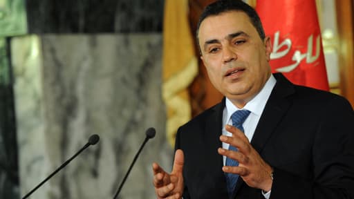 Mehdi Jomaâ à Tunis le 25 janvier 2014.