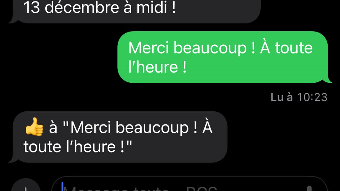Le RCS sur iPhone (échange avec un Android) Le RCS sur iPhone (échange avec un Android)