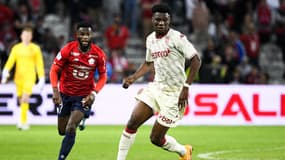 Aurélien Tchouaméni face à Lille, le 6 mai 2022.