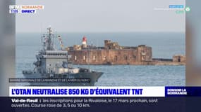 850kg d'équivalent en TNT neutralisés près des côtes normandes