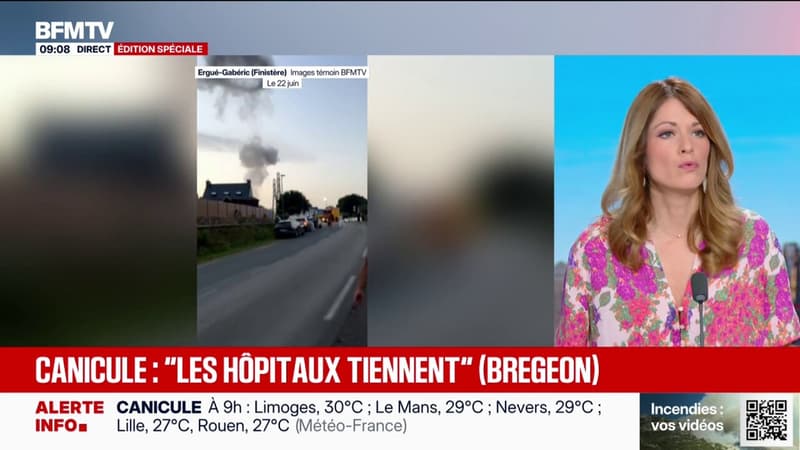 "Nous sommes favorables à la climatisation, mais ça ne peut pas être la seule réponse", estime Maud Bregeon, porte-parole du gouvernement