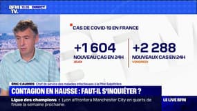 Covid-19: l'infectiologue Éric Caumes estime qu'"on peut rapidement être dépassé par ce virus" et appelle à "être extrêmement vigilant"