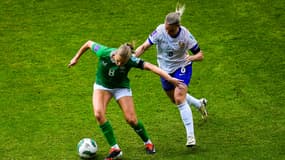 Amandine Henry lors d'Irlande-France, le 16 juillet 2024.