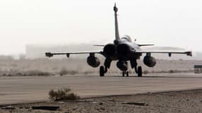 Un Rafale français décolle d'une base située dans le Golfe, le 8 septembre 2015 (photo d'illustration)