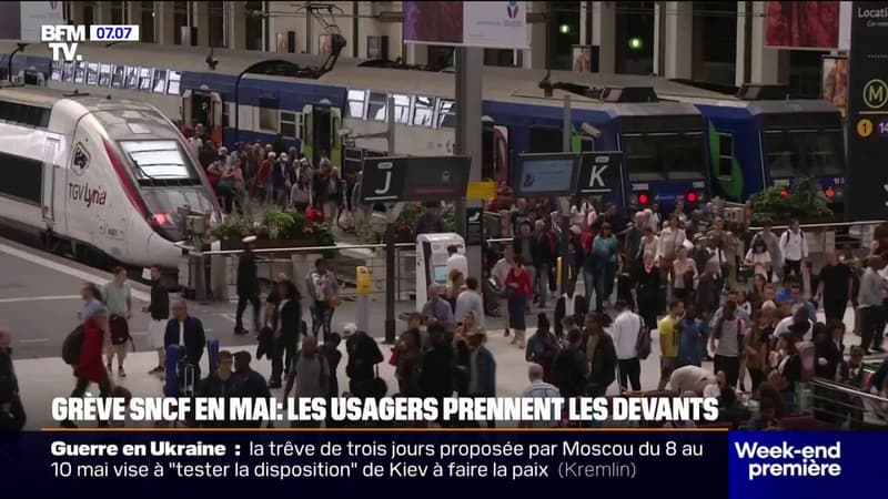 Grève SNCF le 8 mai: les usagers prennent les devants et s'organisent autrement