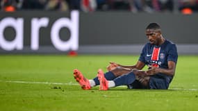 Ousmane Dembélé lors de PSG-Girona, à Paris le 18 septembre 2024