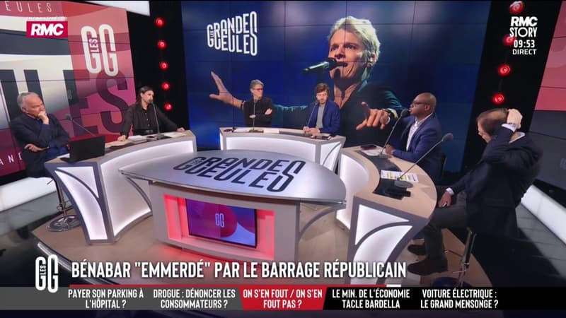 Bénabar se dit "très emmerdé par le barrage républicain"