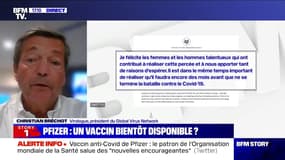 Vaccin contre le Covid-19: pour le président du Global Virus Network, "c'est extraordinaire"
