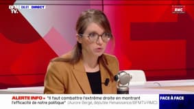 Violences conjugales: Aurore Bergé "considère que la justice ne protège pas" la femme de Mohamed Haouas