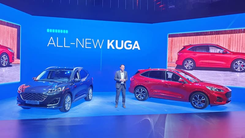 Le nouveau Kuga profitera de trois motorisations hybrides différentes: légère, rechargeable ou non.