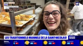 Les traditionnels mannele de la Saint-Nicolas en pleine cuisson