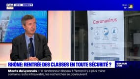 Rentrée à Lyon: "tous les établissements rouvrent aujourd'hui", selon Olivier Dugrip, recteur de l'académie