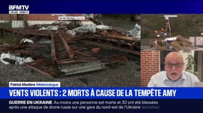 Vents violents: "Il faut être extrêmement prudent", rappelle Patrick Marlière, météorologue