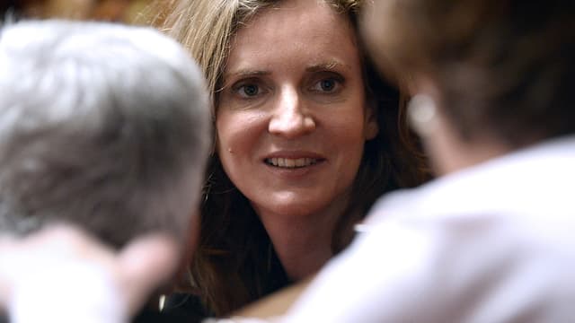 Nathalie Kosciusko-Morizet, soutien de Nicolas Sarkozy dans la course à présidence de l'UMP