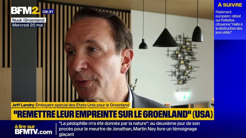 "Il est temps que les États-Unis remettent leur empreinte sur le Groenland", selon l'émissaire de Donald Trump