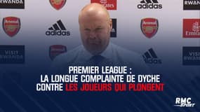 Premier League : La longue complainte de Dyche contre les joueurs qui plongent