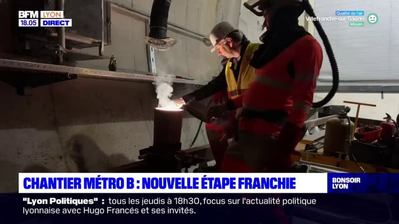 Chantier du métro B : une nouvelle étape franchie