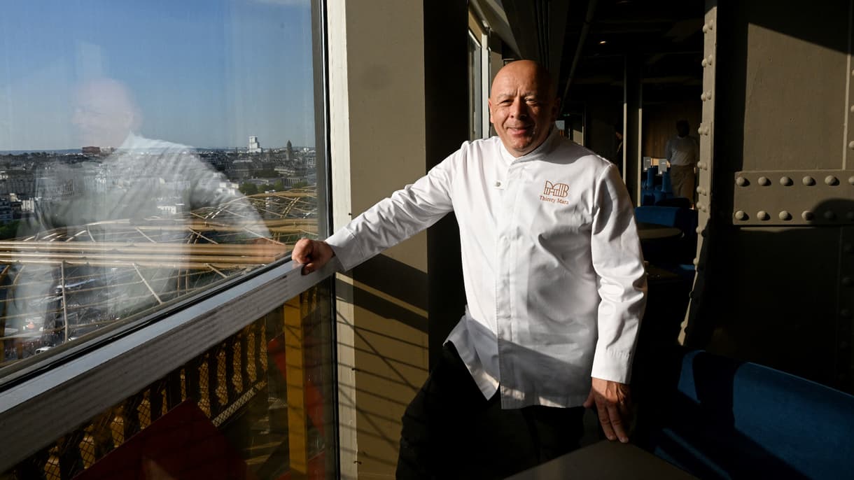 Thierry Marx au restaurant Madame Brasserie Paris, 2022