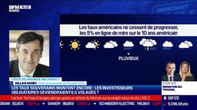 Gilles Moëc (Groupe AXA) : Les taux américains ne cessent de progresser, les 5% en ligne de mire sur le 10 ans américain - 19/10