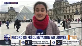 En 2018, Le Louvre a battu son record de fréquentation 