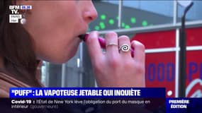 L'inquiétant engouement pour la puff, cette vapoteuse jetable qui fait un tabac chez les ados