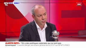 Grilles salariales en dessous du Smic: pour Laurent Berger, il y a "une absence de reconnaissance" salariale dans certaines entreprises