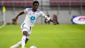 Datro Fofana avec Molde, à Wolfsberg (Autriche) le 25 août 2022