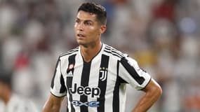 Cristiano Ronaldo avec la Juventus en août 2021