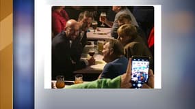Charles Michel, Xavier Bettel, Angela Merkel et Emmanuel Macron le 17 octobre 2018 à Bruxelles. 