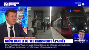Alpes-Maritimes: les transports à l'arrêt en raison d'une grève