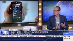 Anthony Morel: "Ghost Apps", des applis secrètes pour cacher ses photos - 19/04