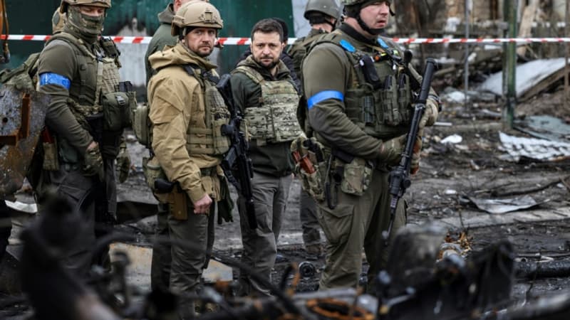 Zelensky à Boutcha, crimes de guerre: quelle est la situation au 40e jour de l'invasion russe en Ukraine?