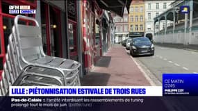 Lille: trois rues piétonnes jusqu'en octobre
