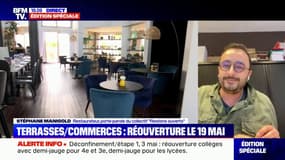 Le porte-parole du collectif "Restons ouverts" réagit face au calendrier des réouvertures: "Tant que nous avons des jauges, ce n'est pas rentable"