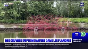 Des œuvres en pleine nature dans les Flandres