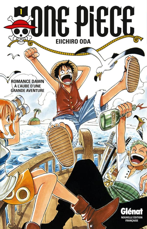 Couverture du tome 1 de "One Piece"