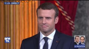 Emmanuel Macron officiellement investi président de la République 
